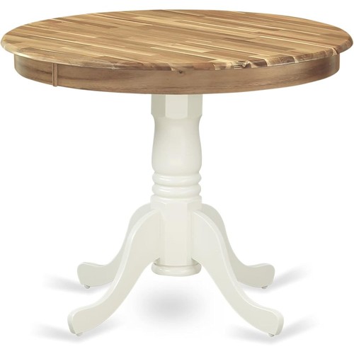 Round dining table - table,, natural